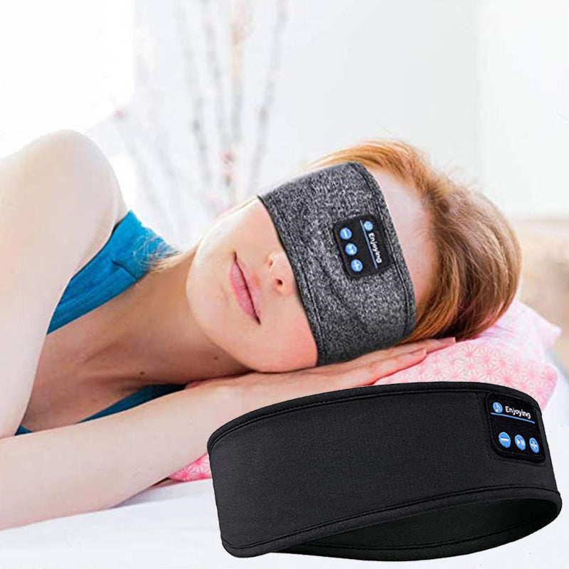 Sleeping Headband Elastic Wireless Headphones Music Eye Mask