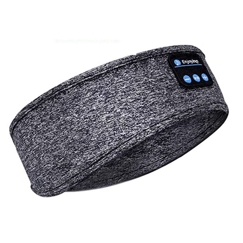 Sleeping Headband Elastic Wireless Headphones Music Eye Mask