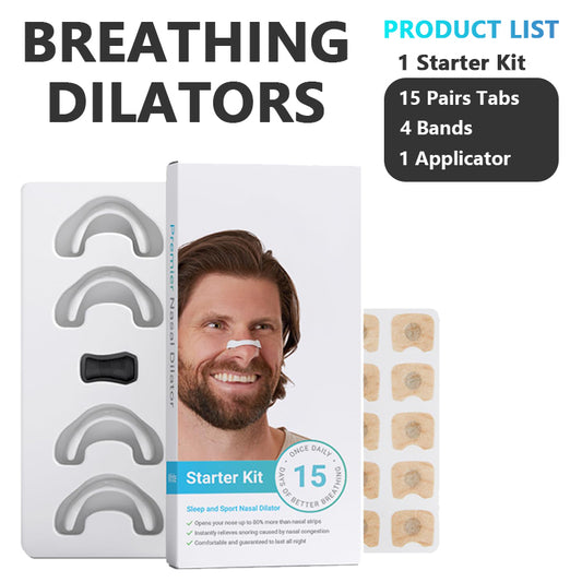 Nasal Breathing Dilators Starter Kits Anti-snoring Nasal Strips Mouth Tapes